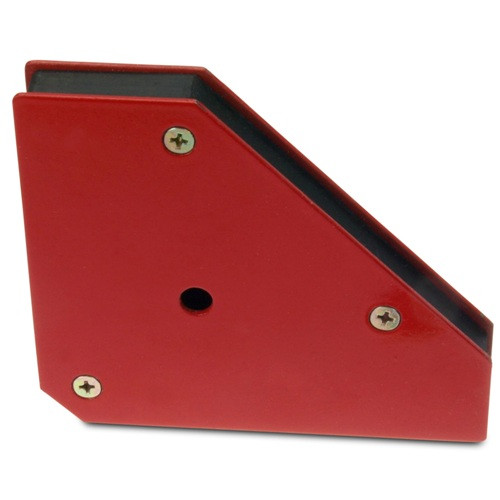 Soldadura magnética / soporte de montaje 145 x 90 x 16 mm, rojo