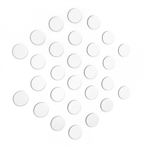 Puntos magnéticos adhesivos «Element Flex Dot», blanco